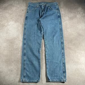 Vintage Y2K Rustler Dark Wash Denim Jeans Straight Leg 32x28